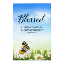 Blessed coming in blessed going out Area Rug