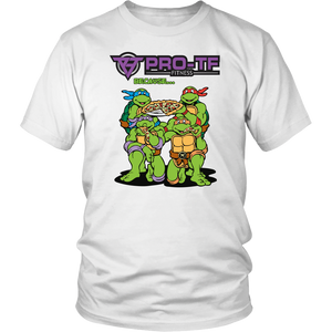 Pro-TF: Because... Ninja Turtles & Pizza - District Unisex Shirt