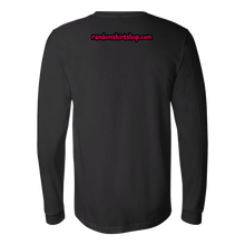 Roaring Lion [watercolor design] - Canvas Long Sleeve Shirt