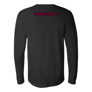 Roaring Lion [watercolor design] - Canvas Long Sleeve Shirt