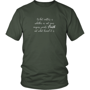 Your Compass Points North - District Unisex Shirt