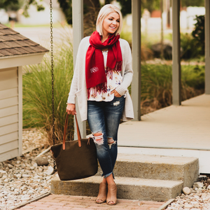 Monogram Adult Scarf