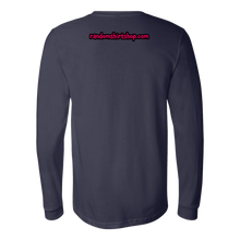 Roaring Lion [watercolor design] - Canvas Long Sleeve Shirt
