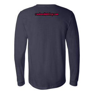 Roaring Lion [watercolor design] - Canvas Long Sleeve Shirt