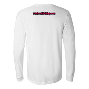 Roaring Lion [watercolor design] - Canvas Long Sleeve Shirt
