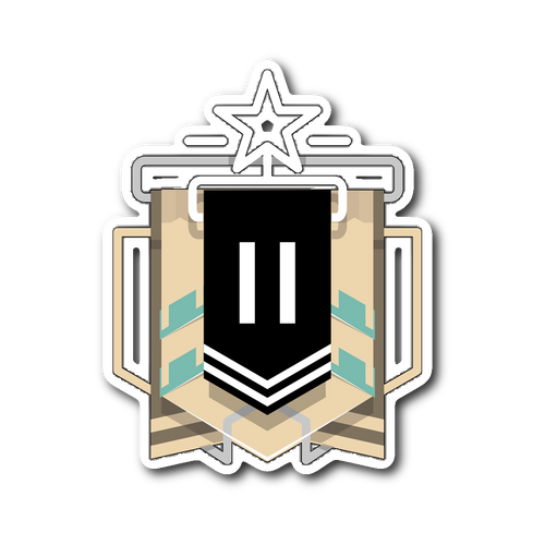 Rainbow Six Siege: Platinum II Sticker