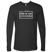 Rock Church: This is not Japanese - Next Level Mens Long Sleeve