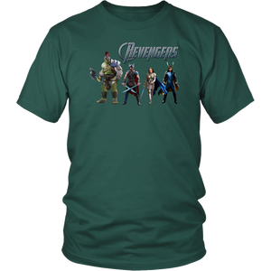 Revengers: Shield/Avengers Design - District Unisex Shirt