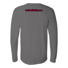 Roaring Lion [watercolor design] - Canvas Long Sleeve Shirt