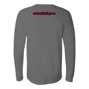 Roaring Lion [watercolor design] - Canvas Long Sleeve Shirt