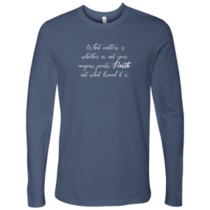 Your Compass Points North - Next Level Long Sleeve