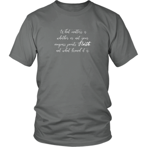 Your Compass Points North - District Unisex Shirt