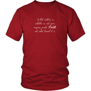 Your Compass Points North - District Unisex Shirt