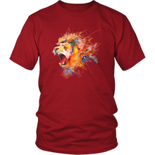 Roaring Lion [watercolor design] - District Unisex Shirt