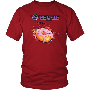 Pro-TF: Because... Donuts [watercolor design] - District Unisex Shirt [lightweight cotton]