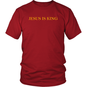 Jesus Is King - District Unisex Shirt