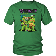 Pro-TF: Because... Ninja Turtles & Pizza - District Unisex Shirt