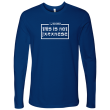 Rock Church: This is not Japanese - Next Level Mens Long Sleeve