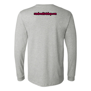 Roaring Lion [watercolor design] - Canvas Long Sleeve Shirt