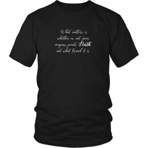 Your Compass Points North - District Unisex Shirt