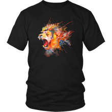 Roaring Lion [watercolor design] - District Unisex Shirt