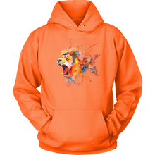 Roaring Lion [watercolor design] - Unisex Hoodie