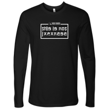 Rock Church: This is not Japanese - Next Level Mens Long Sleeve