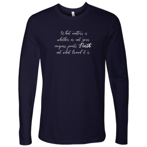 Your Compass Points North - Next Level Long Sleeve
