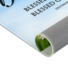 Blessed coming in blessed going out Area Rug