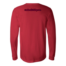 Roaring Lion [watercolor design] - Canvas Long Sleeve Shirt