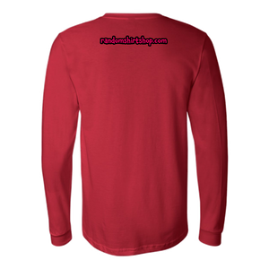 Roaring Lion [watercolor design] - Canvas Long Sleeve Shirt