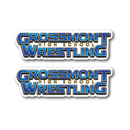 Grossmont Wrestling: Thor Design - Stickers