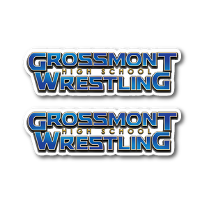 Grossmont Wrestling: Thor Design - Stickers