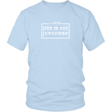 Rock Church: This is not Japanese (white album) - District Unisex Shirt
