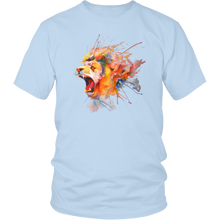 Roaring Lion [watercolor design] - District Unisex Shirt