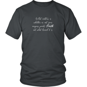 Your Compass Points North - District Unisex Shirt