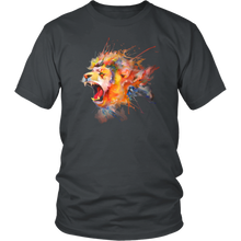 Roaring Lion [watercolor design] - District Unisex Shirt