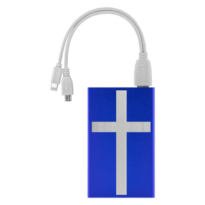 Denmark Gifts: Danish Flag or The Cross Power Bank