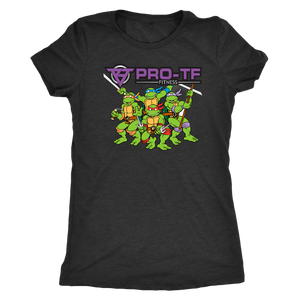 Pro-TF: Ninja Turtles - Next Level Womens Triblend