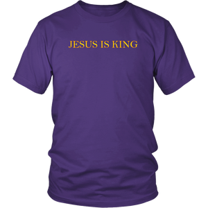 Jesus Is King - District Unisex Shirt